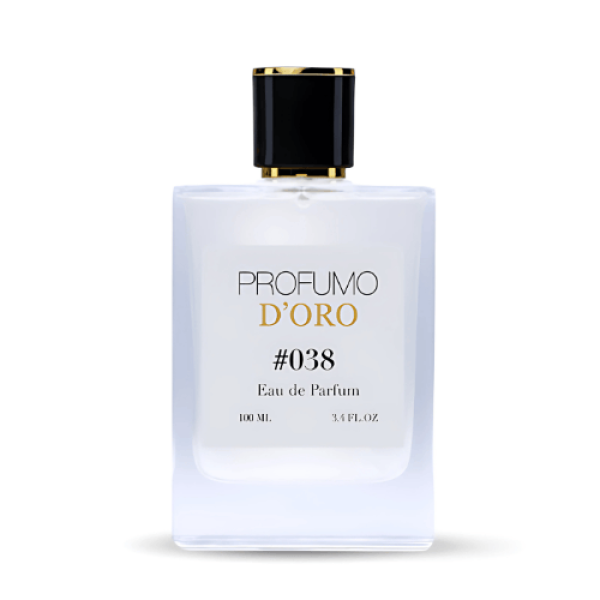 Profumo D’oro #038 – edle Verpackung des Herren Eau de Parfum, modern und elegant gestaltet